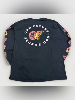 Santa Cruz x Odd Future Long Sleeve Shirt Size Small Donut Skateboarding Tee